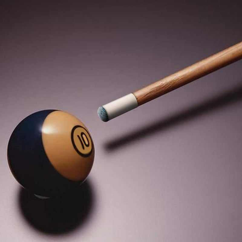 Savita 50 Pieces Assorted Pool Billiard Cue Tips Pool Stick Tips Replacements Compatible with 9mm, 10mm, 11mm, 12mm, 13mm Cue Tips - Image 4